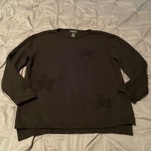 Grace the perfect fit black sweatshirt